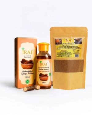 20260607_072255_0000 Mudavattukal Kilangu Soup Powder 100gm + Mudavattukal Kilangu Thailam 100ml