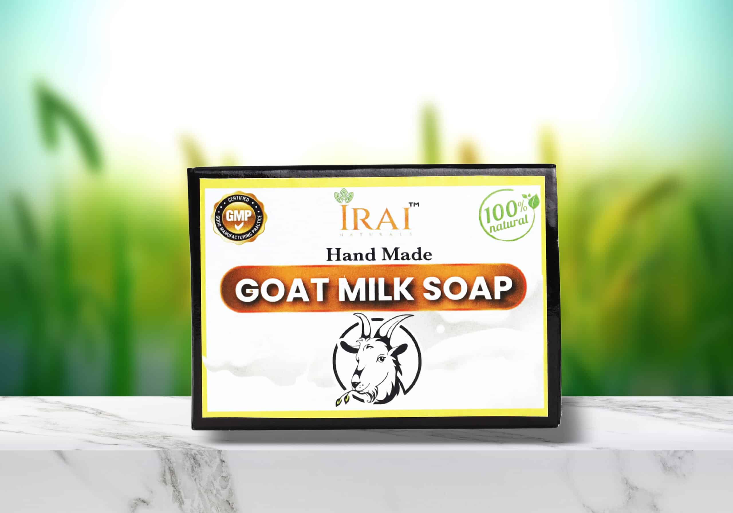 1empty-marble-table-green-garden-background-product-backdrop copy GOAT MILK SOAP