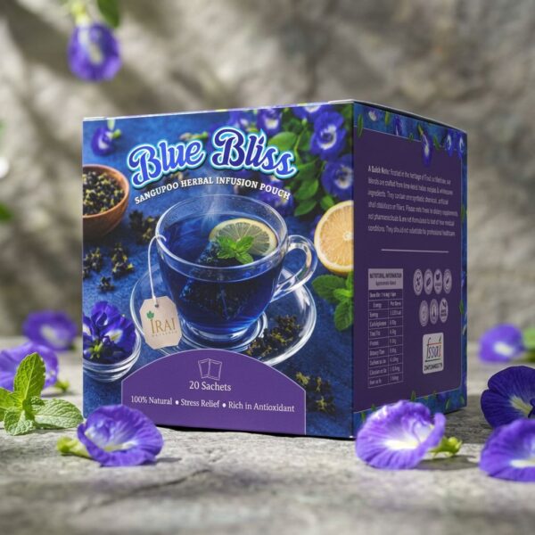 Sangupoo 1 (1) BLUE BLISS - SANGUPOO HERBAL INFUSION POUCH - 20 SACHETS